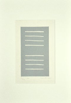 Composition - Original Etching on Paper - 1970