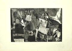 Composition - Original Lithograph - 1978