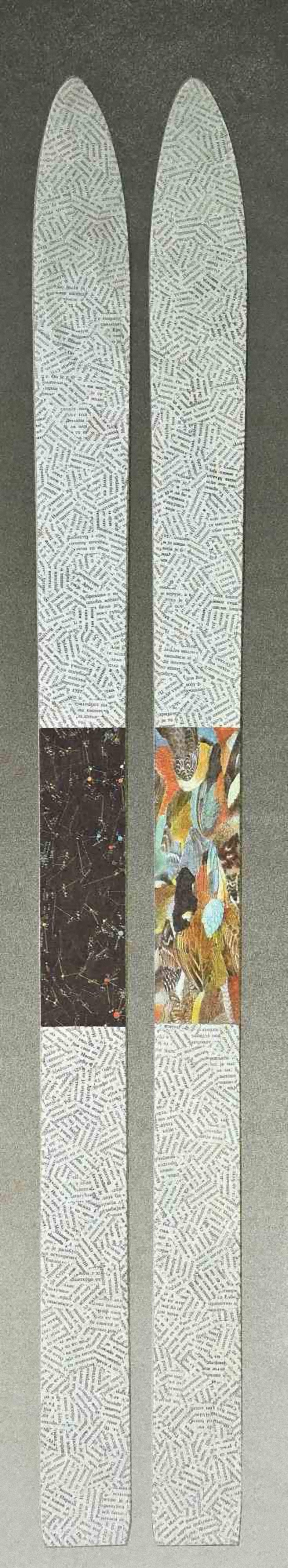 Landscape Print Unknown - Composition - Lithographie de Jiri Kolar - 1983