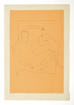Composition - Original Lithograph on Paper - 1972