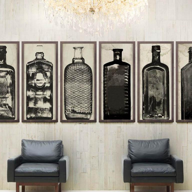 Copper River Bottles, No. 3, unframed - Print by Unknown