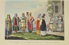 Antique Costume of the Greeks - Lithograph - 1862