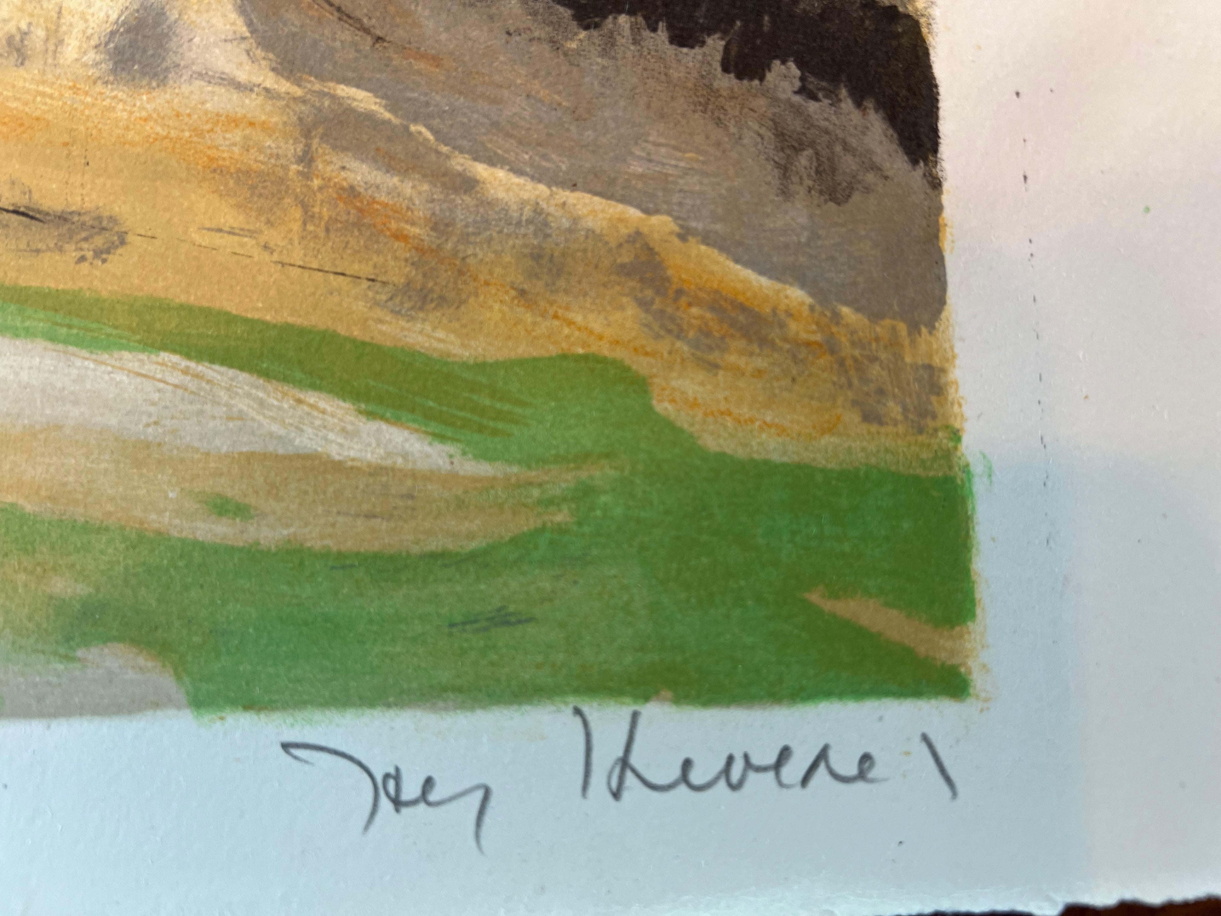 paisaje rural - Print de Unknown