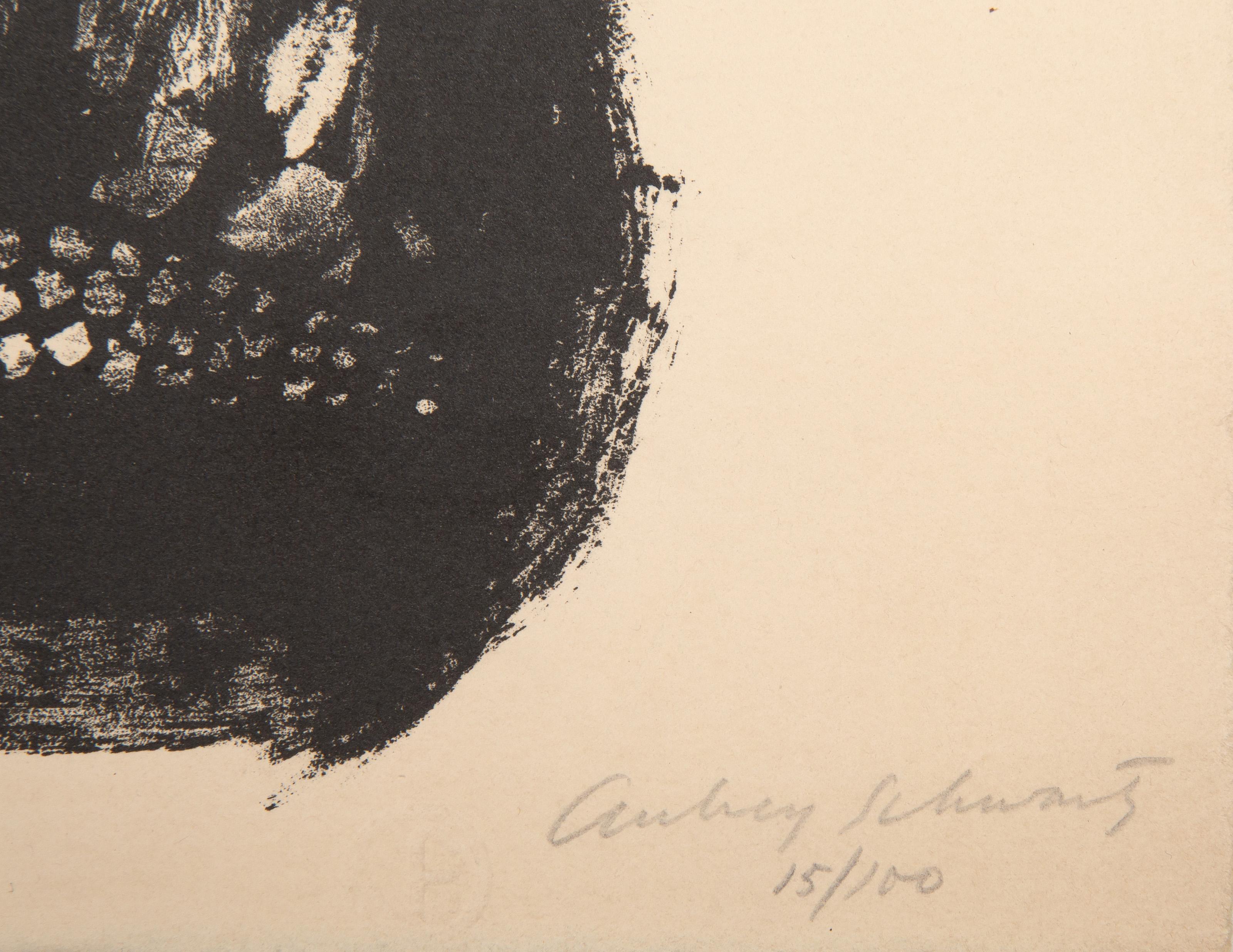 Cangrejo de río, litografía surrealista de Aubrey Schwartz en venta 3