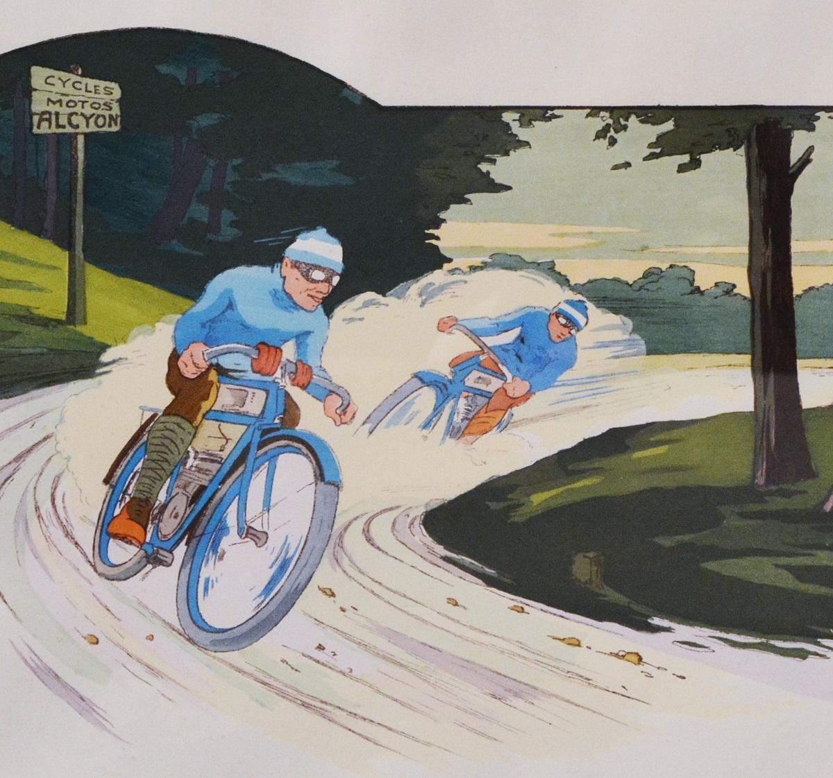 Ciclos Motos Alcyon. - Print Gris de Unknown
