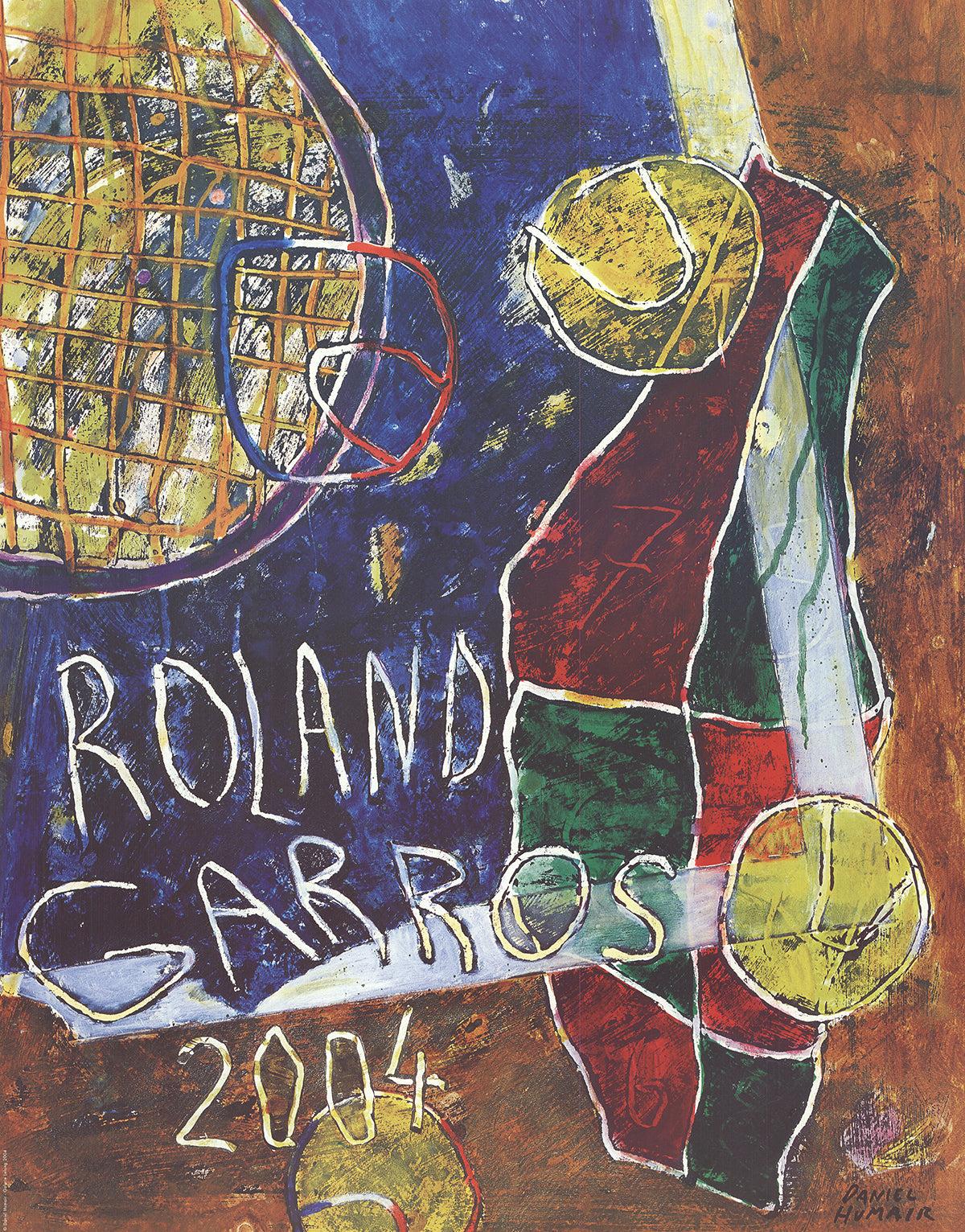 Daniel Humair 'Roland Garros French Open' 2004- Poster