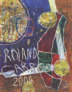 Daniel Humair 'Roland Garros French Open' 2004- Poster