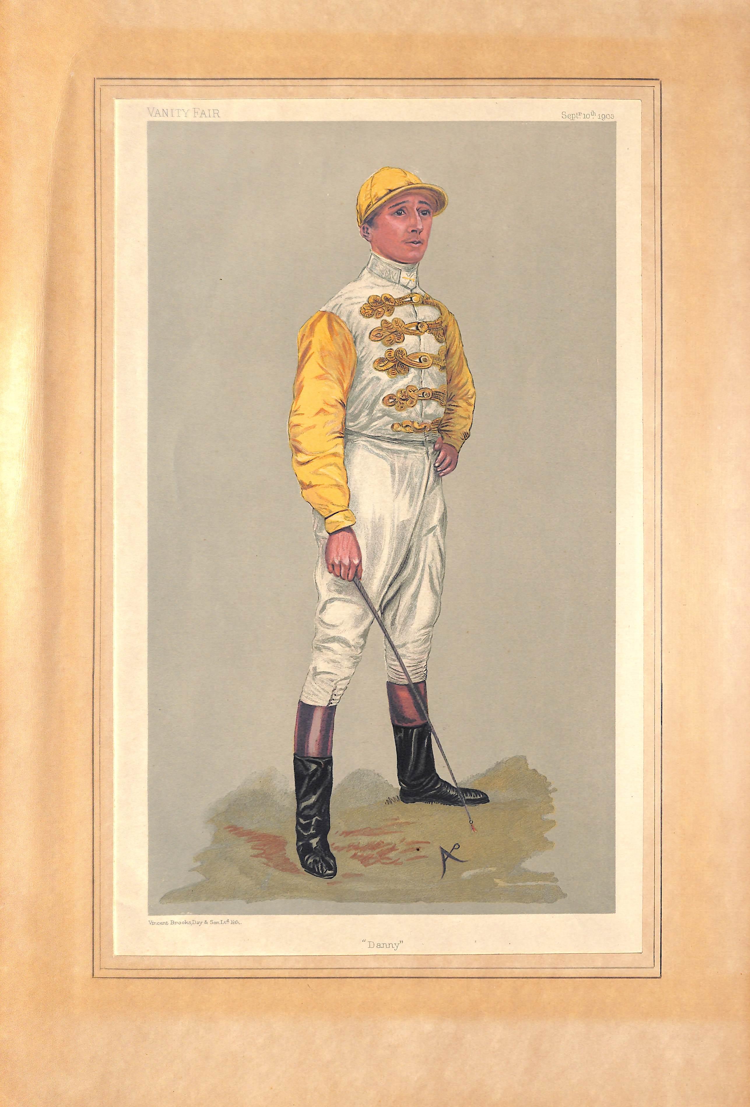 Unknown Figurative Print – „“Danny“-Schminktischmesse von Maher, 10. September 1903