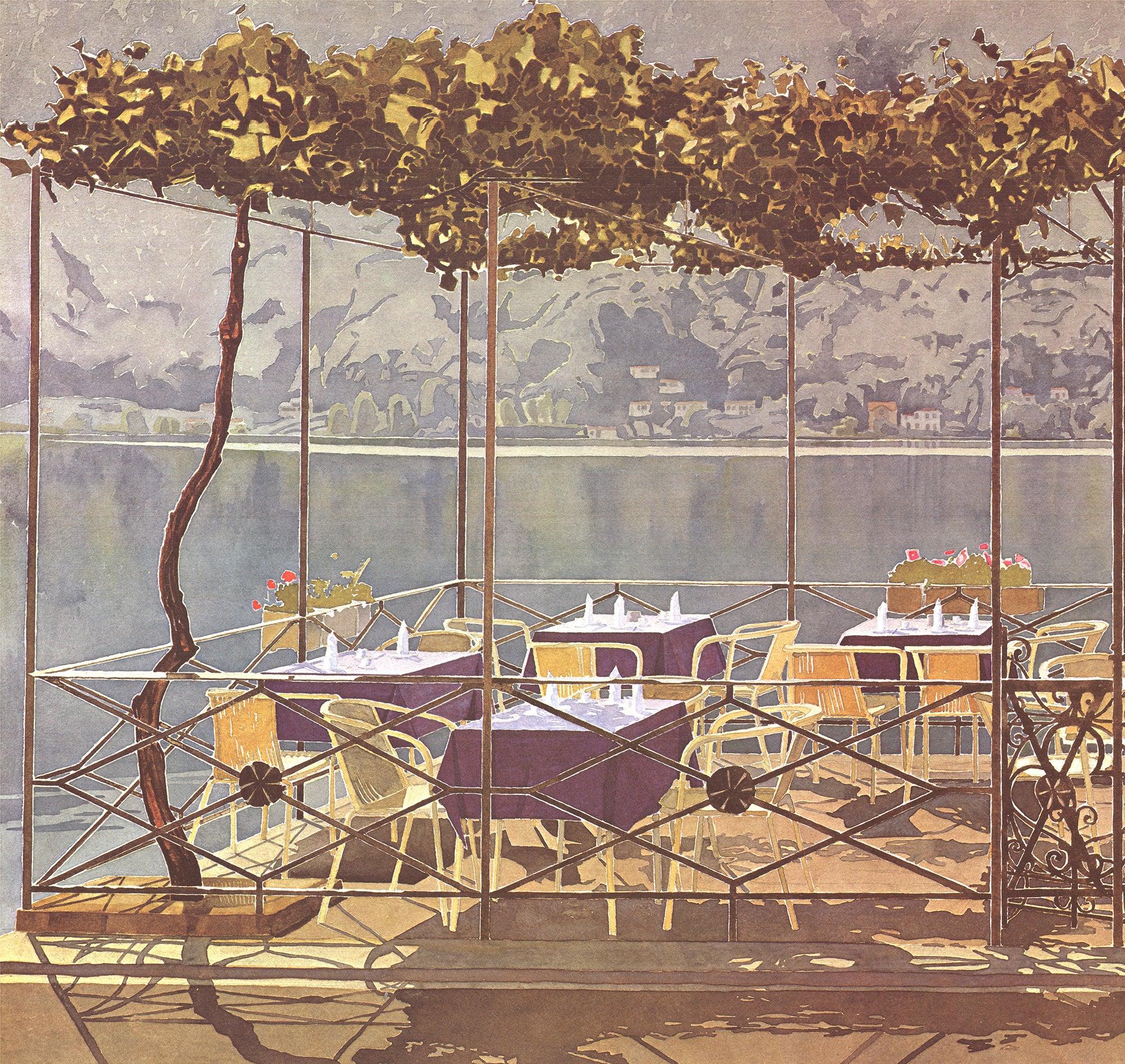 David Lingwood 'Spring 1984' 1984- Offset Lithograph en vente 1