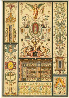 Decorative Motifs of the German Renaissance - Chromolithograph - 20th Century