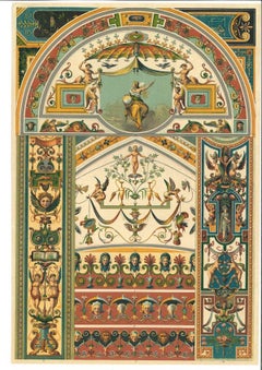 Decorative Motifs of the Italian Renaissance - Chromolithograph - 20th Century