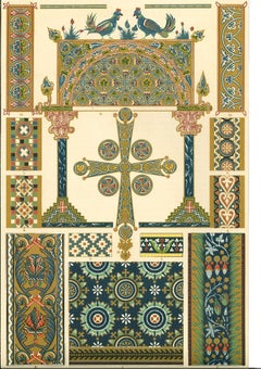 Antique Decorative Motifs - Original Lithograph - 20th Century