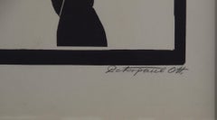 Defender-Framed Print. Signed by the Artist (Signature is Illegible).