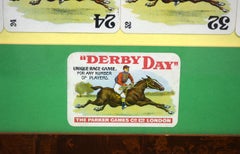 "Derby Day" 48 Framed Playing Cards/ Jockey/ Horse Racing"