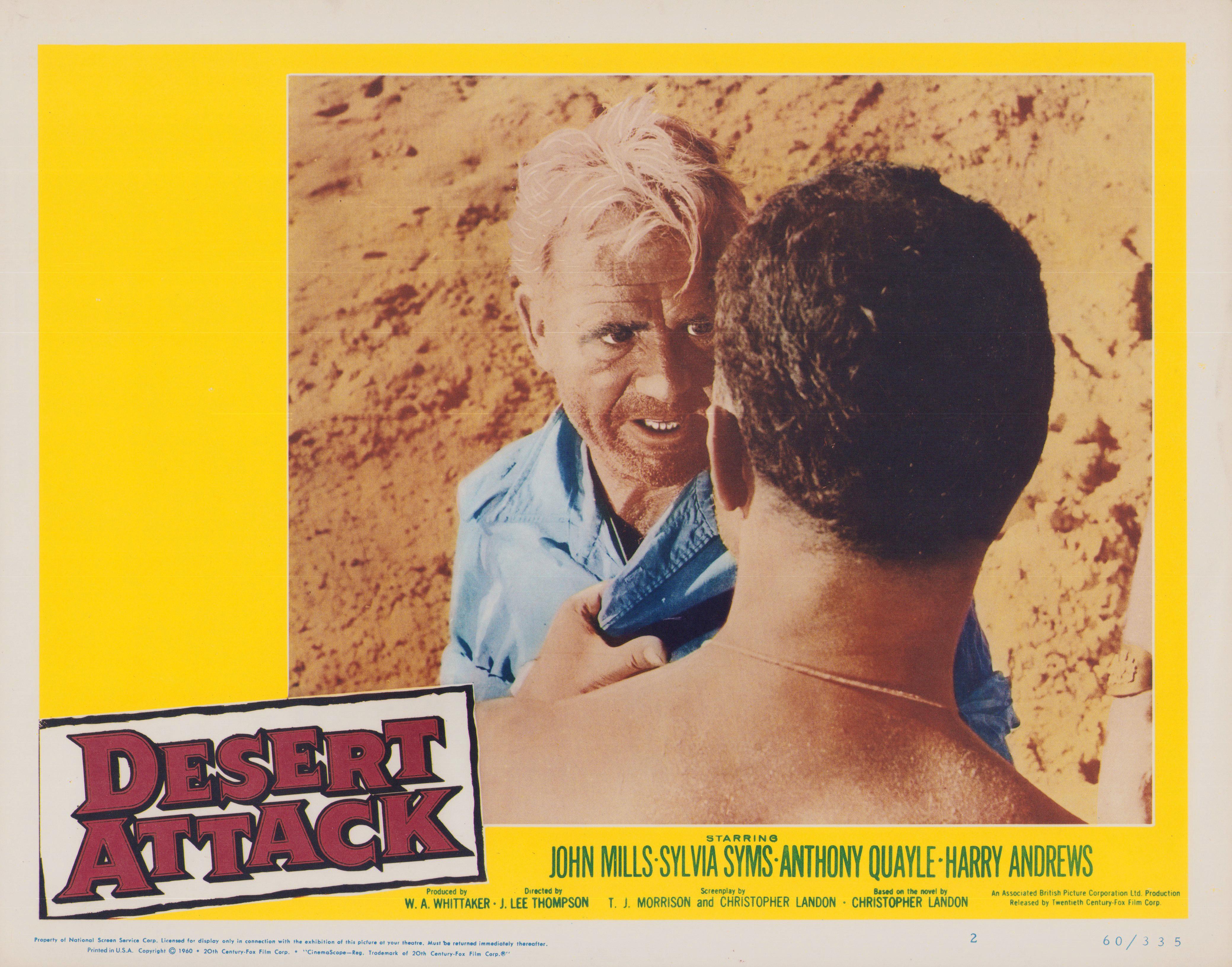 "Desert Attack, aka Ice Cold in Alex", Lobby Card, USA 1958