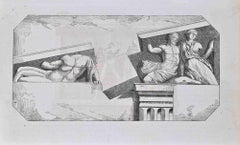 Divinità (dal Partenone) - Stampa xilografica - 1862