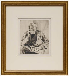 Doris Marion Stacey - Early 20th Century Etching, Portrait of W. S. Julian Esq.