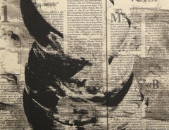 Dramma in Nove Versi, Conceptual Art Lithograph with Screenprint