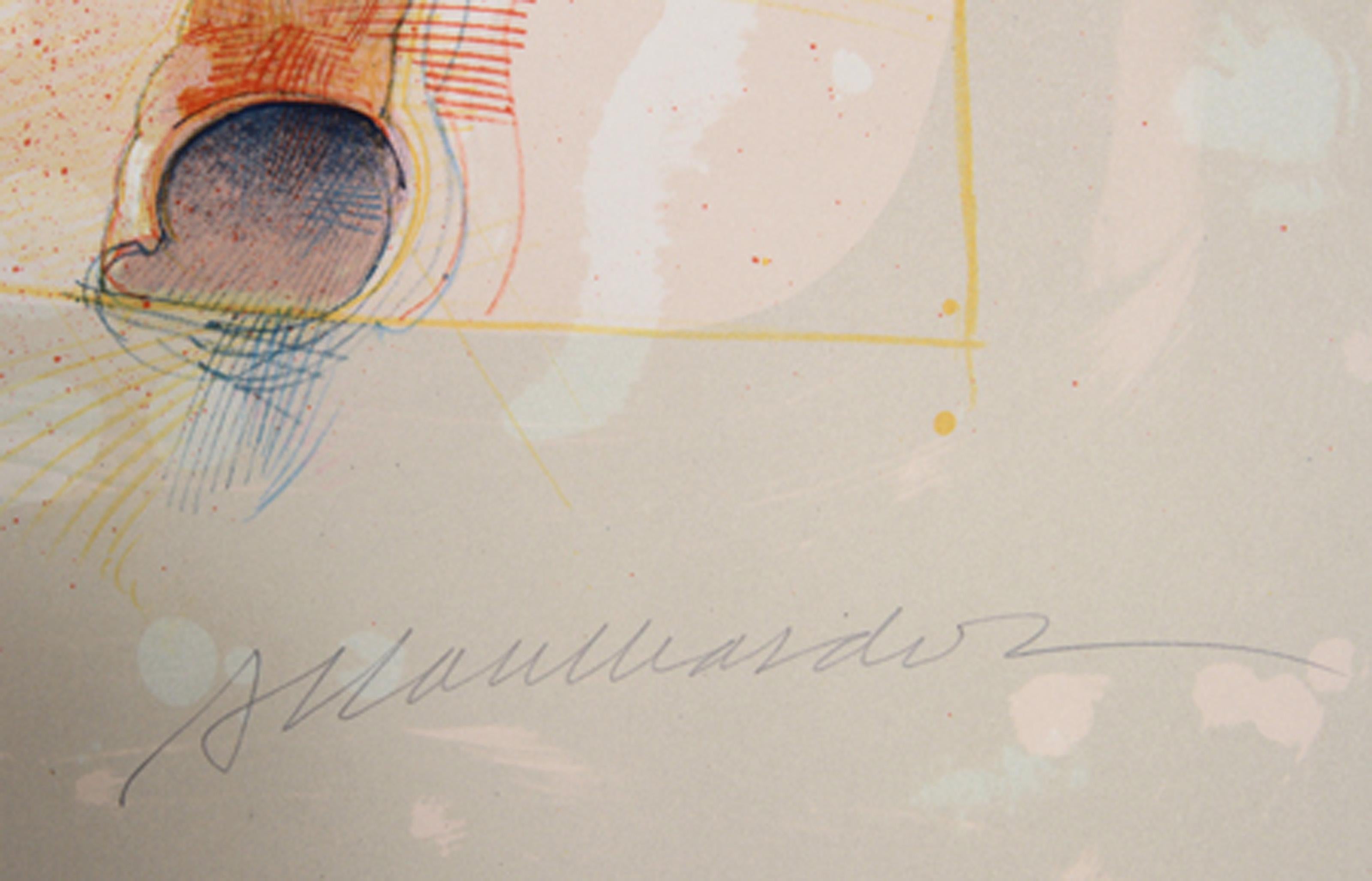 Dribble, litografía realista americana de Allan Mardon en venta 2