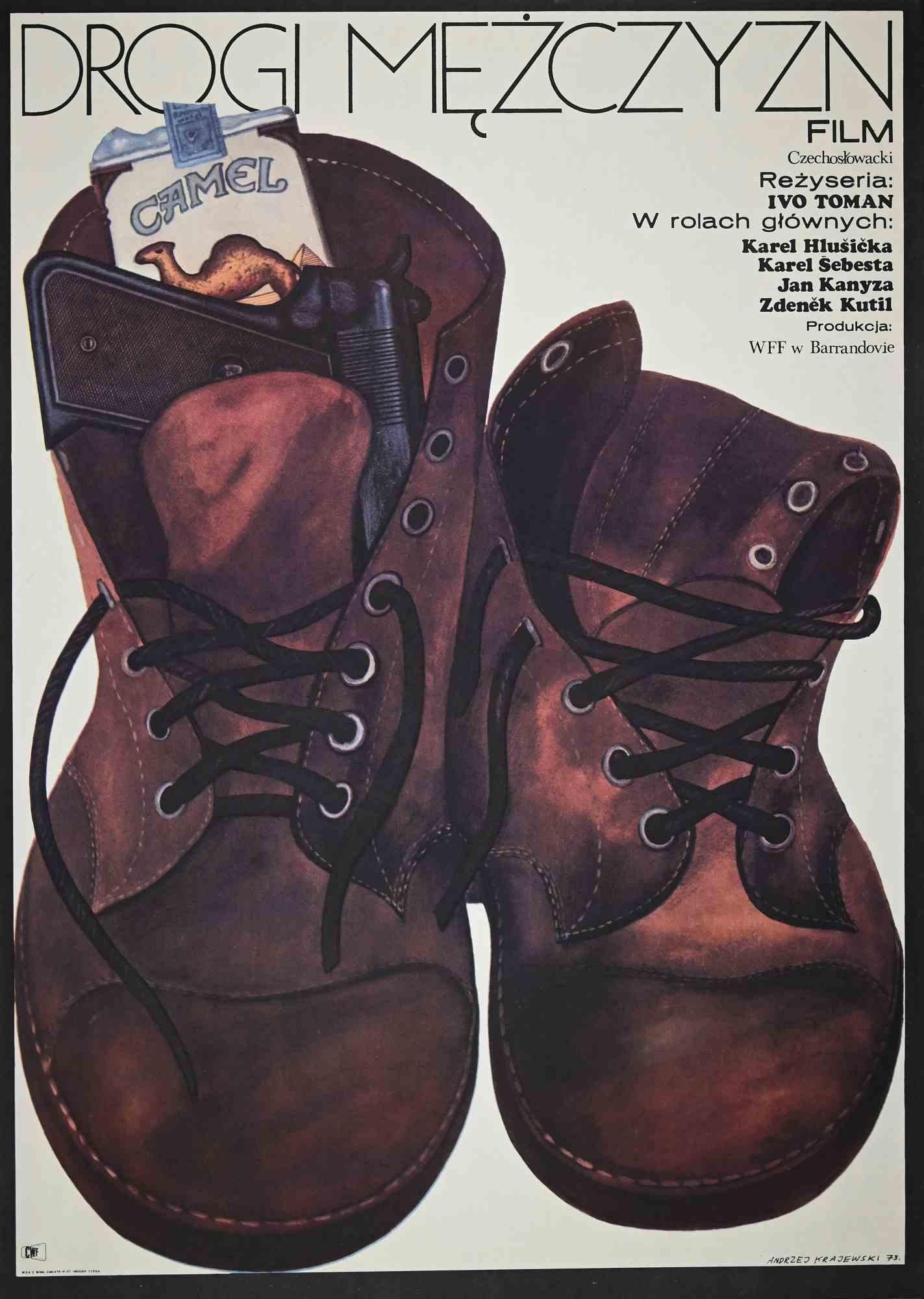 Drogi Meza - Vintage Offsetdruck - 1973