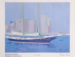 Du Alberi (two masts) Poster, Modern Poster by Biagio Civale