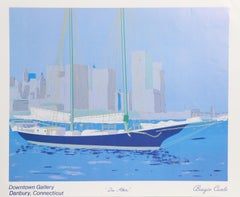 Du Alberi (two masts) Poster, Modern Poster by Biagio Civale