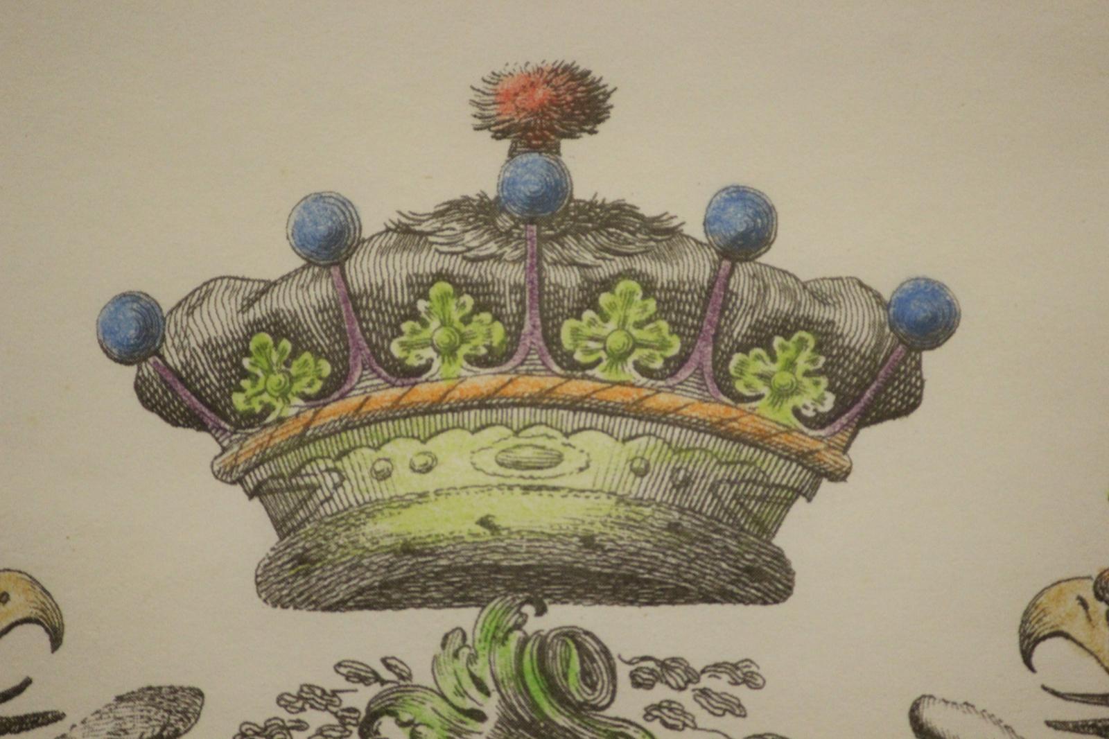 Duke of Buckingham Heraldisches Wappen im Angebot 1