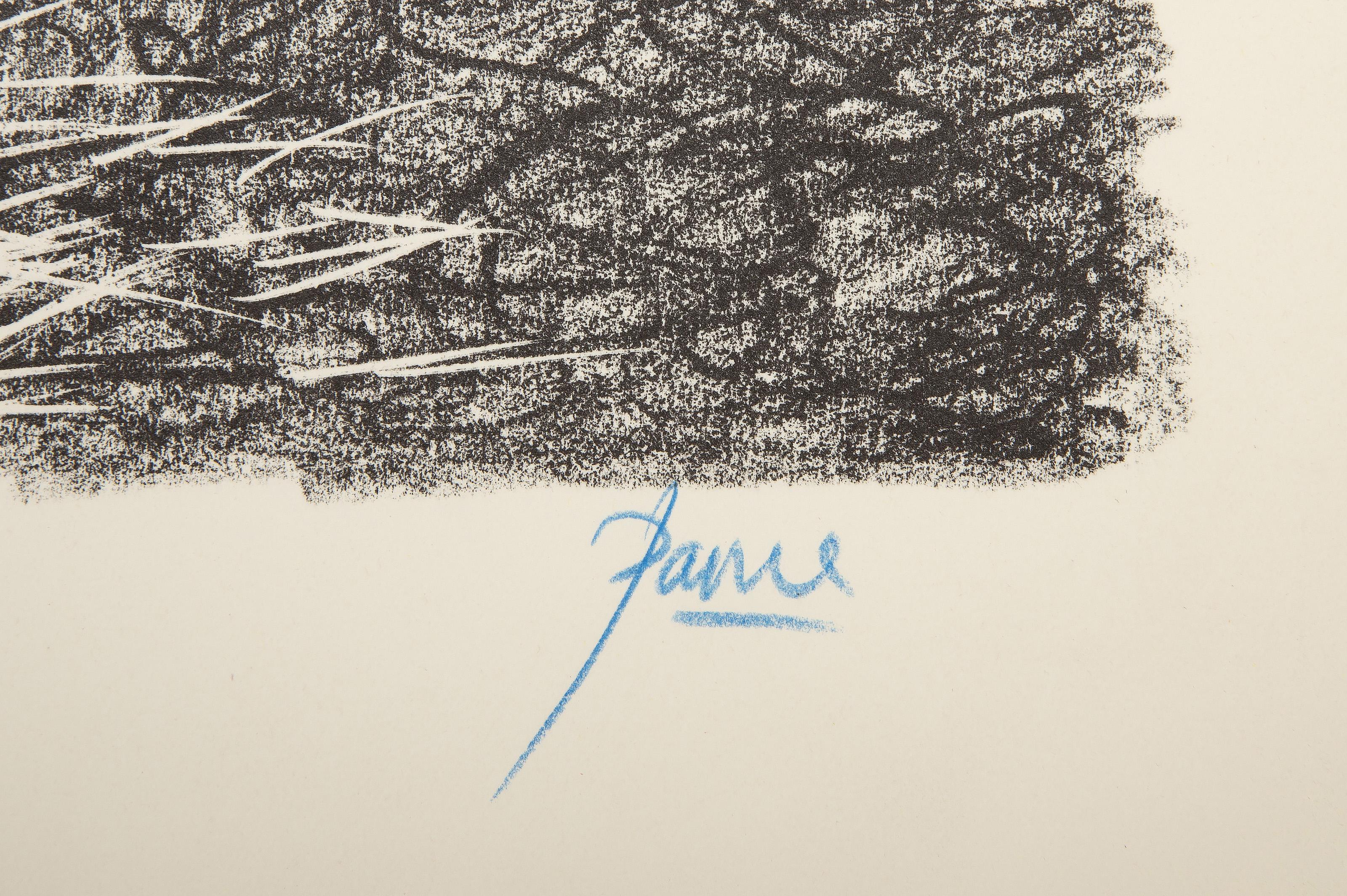 Natura morta olandese, litografia surrealista di Peters Paone - Print di Peter Paone