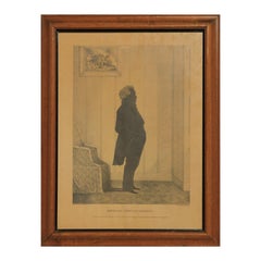 Early 19th Century Richard Mentor Johnson Lithograph by E.B. and E.C. Kellogg