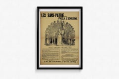 Early 20th-century french propaganda poster : The Stateless… Here is the Enemy!