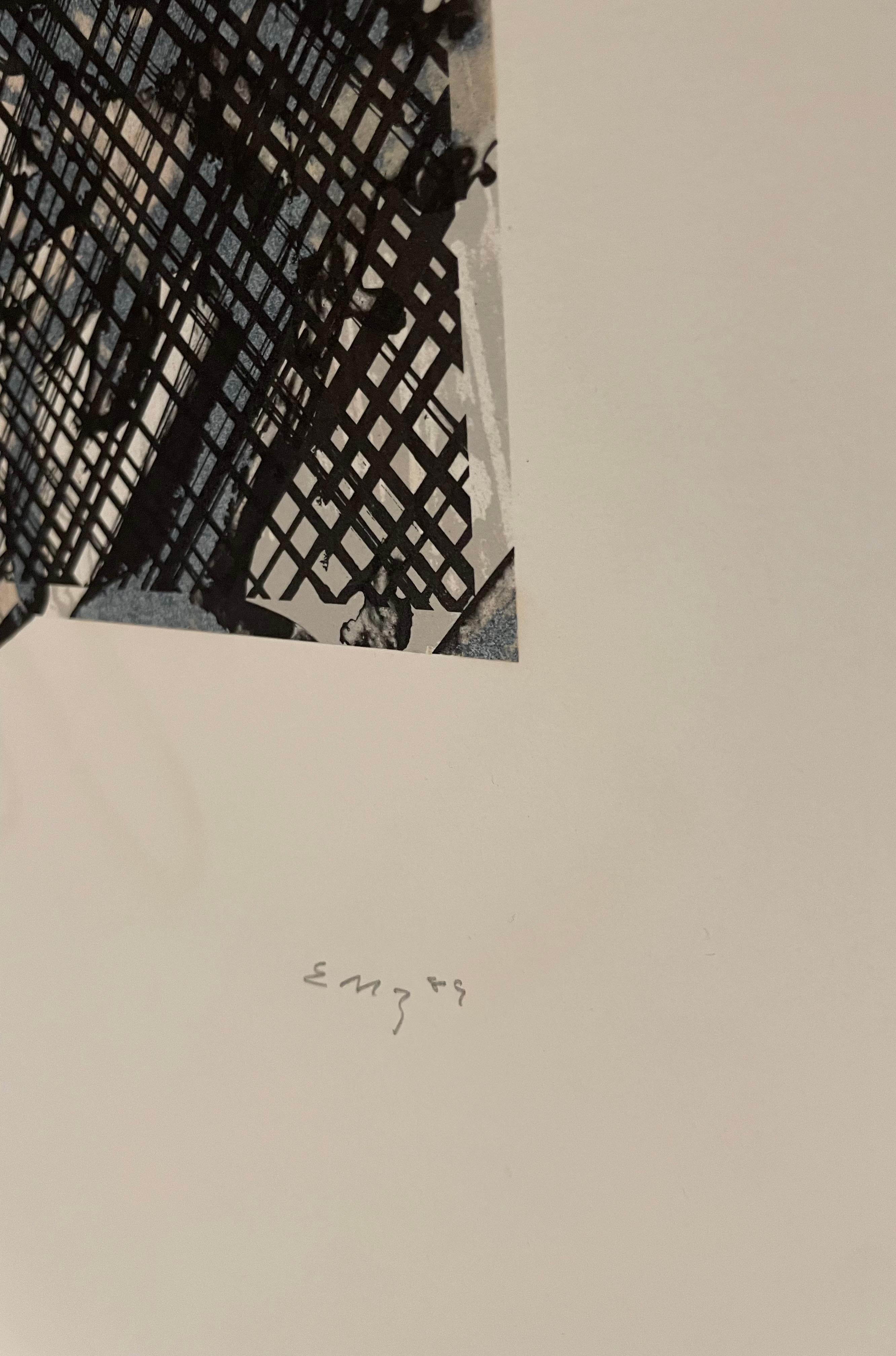 Ed Moses artist, limited edition lithograph, 