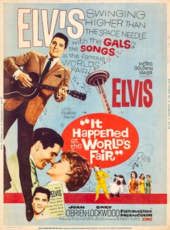 Elvis Presley "It Happened at the World's Fair", Original vintage film poster
