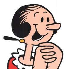 Elzie Segar 'Olive Oyl' 1992- Offset Lithograph