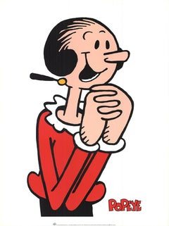 Elzie Segar 'Olive Oyl' 1992- Offset Lithograph