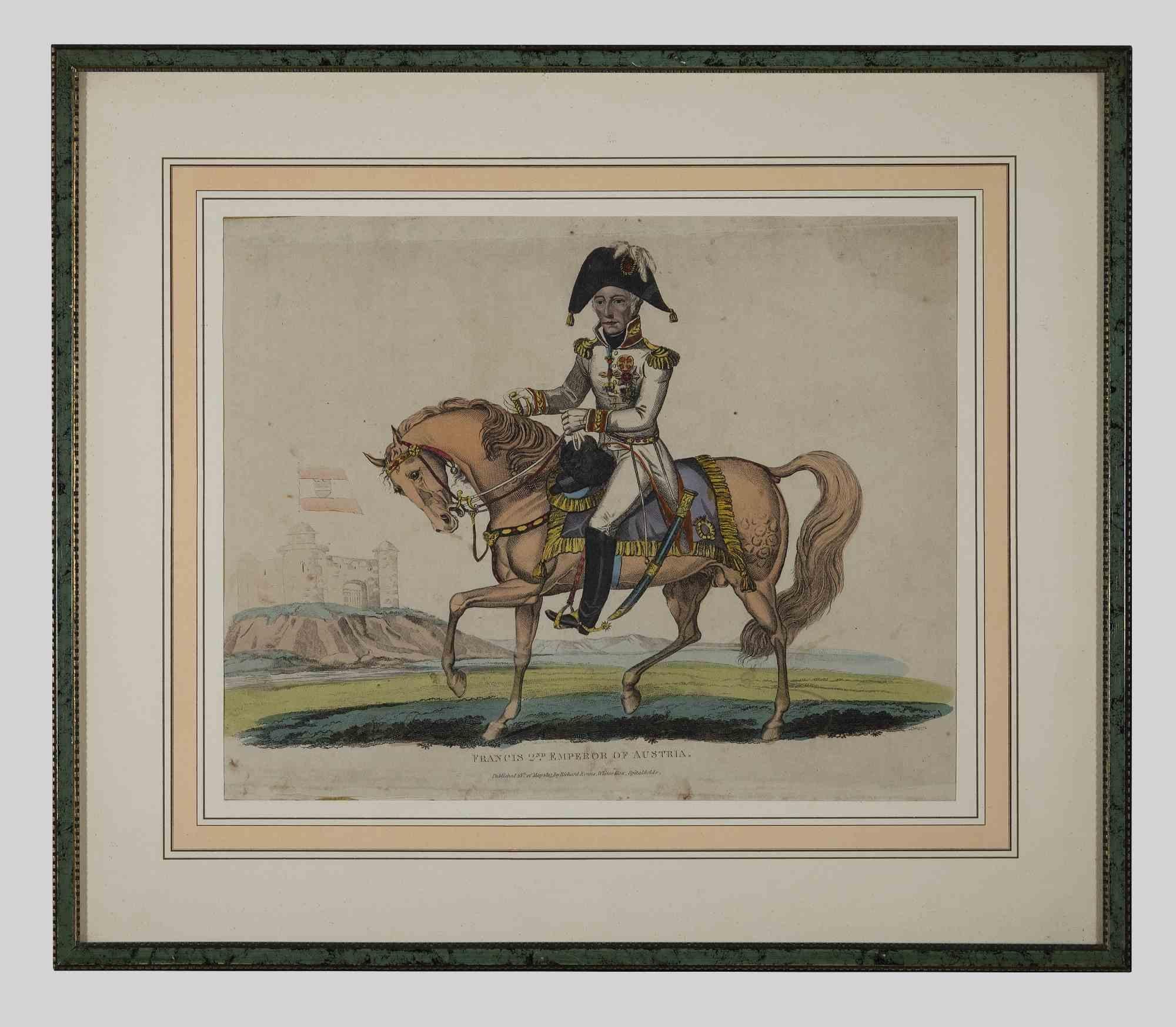 Empereur de l'Autriche - Lithographie originale - 1816
