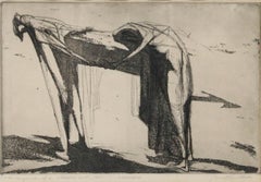 Ernest Rosenthal (b.1920) - Framed 1962 Etching, Entierro