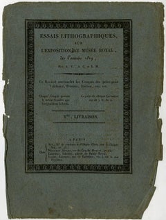 Essais lithographiques [..].