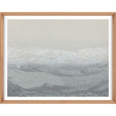 Ethereal Landscapes No. 3, Small Grey Series, framed