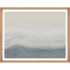 Ethereal Landscapes No. 4, Small Grey Series, framed