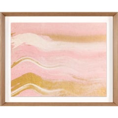 Ethereal Landscapes No. 5, Small Pink Series, framed