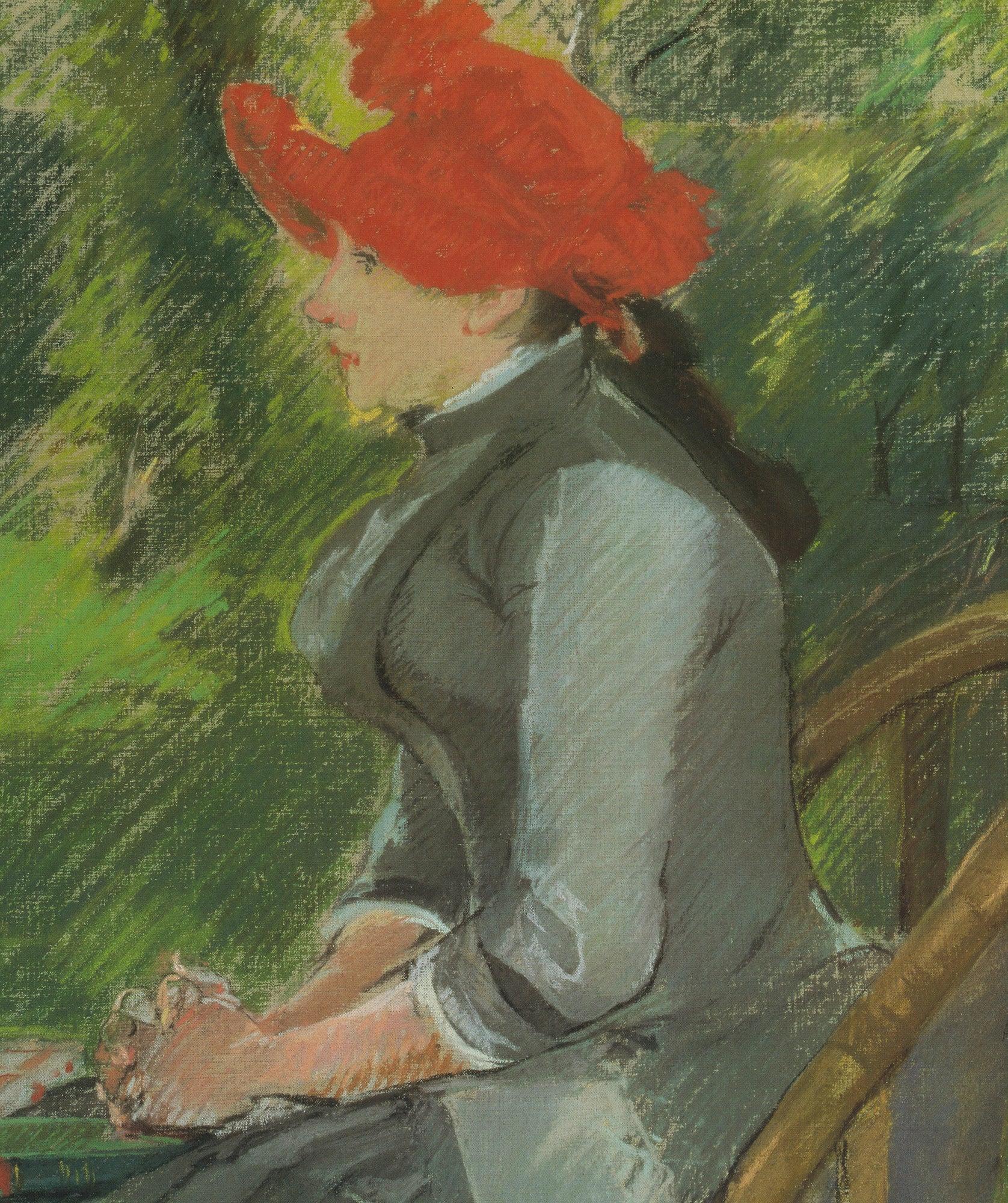 Eva Gonzalez 'Reading in the Garden' 1993 en venta 1