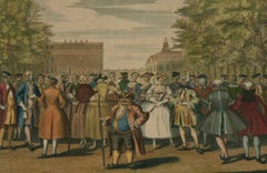 Evan Davis (fl.1735-1745) - 18th Century Engraving, Taste A-La Mode 1735