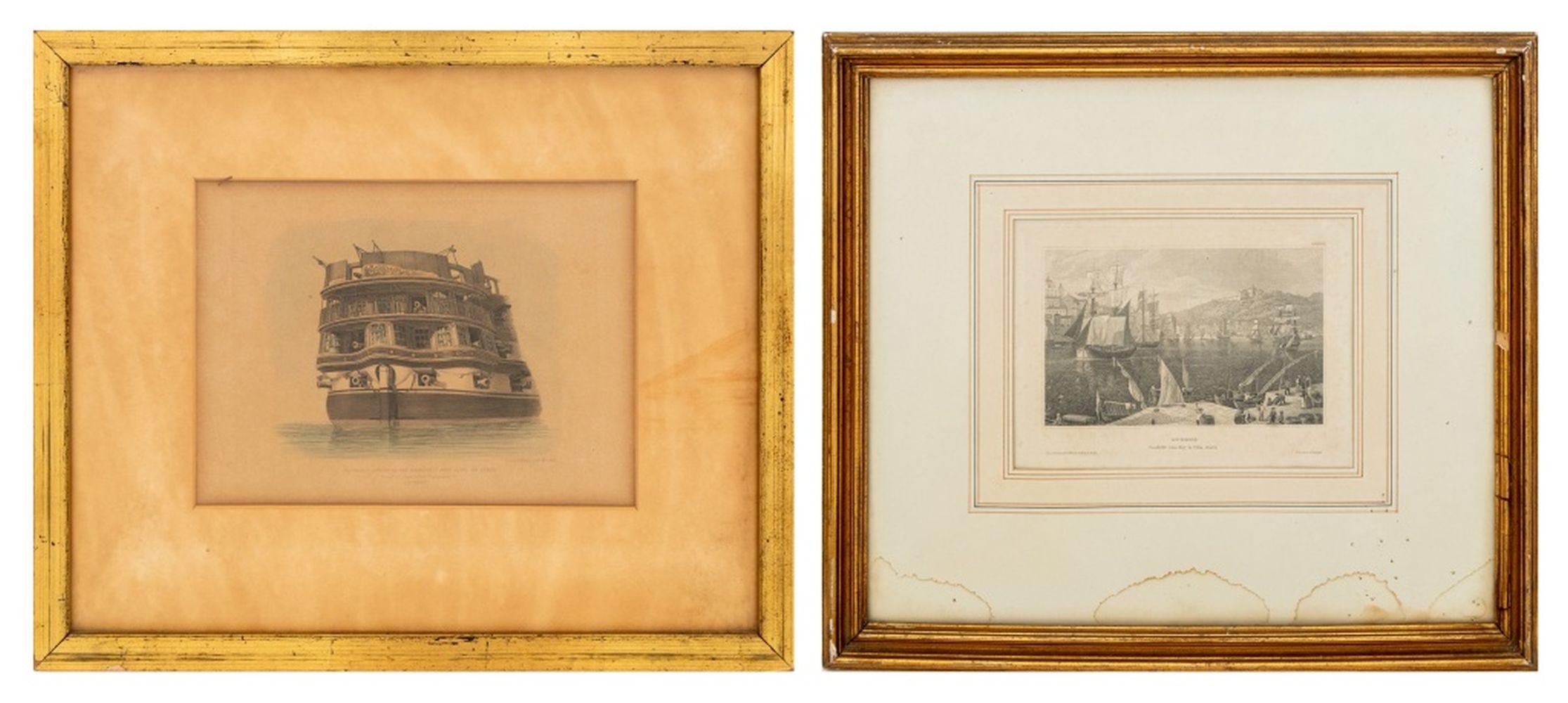 Unknown Landscape Print – E.W. Cooke, etc.etc. Europäische maritime Radierungen, 2