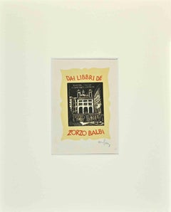 Ex Libris  -Banchi Classa - Mid-20th Century