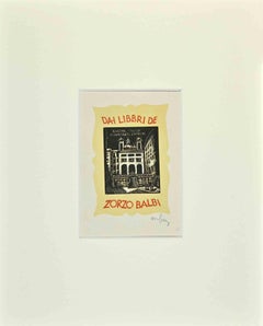 Ex Libris  - Banchi Classa - Mitte des 20. Jahrhunderts