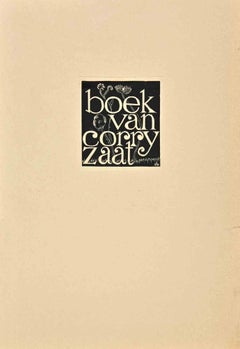 Ex Libris – Boek Van Corry Zaat – Holzschnitt – 1934
