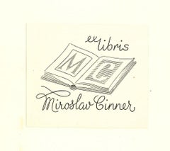 Ex Libris Cinner - Lithograph  - Mid-20th Century