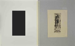 Ex Libris  - Giorgio Balbi - Etching - Mid-20th Century
