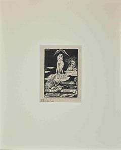 Ex Libris - Giorgio Balbi - Gravure  - Milieu du 20e siècle