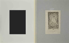 Ex Libris  - Giorgio Balbi - Passione - Eau-forte - Milieu du XXe siècle